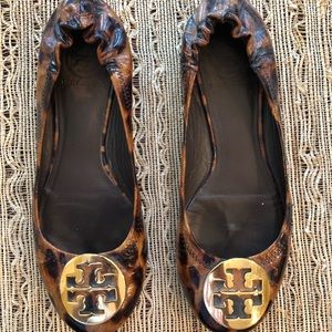 Tory Burch Reva Leopard ballet flat